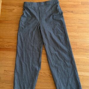 SPANX Pull on Houndstooth Ponte Wide Leg Pants / XL TALL